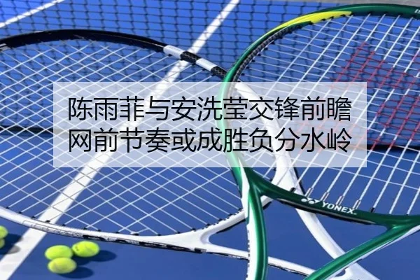 陈雨菲与安洗莹交锋前瞻 网前节奏或成胜负分水岭 | leyu